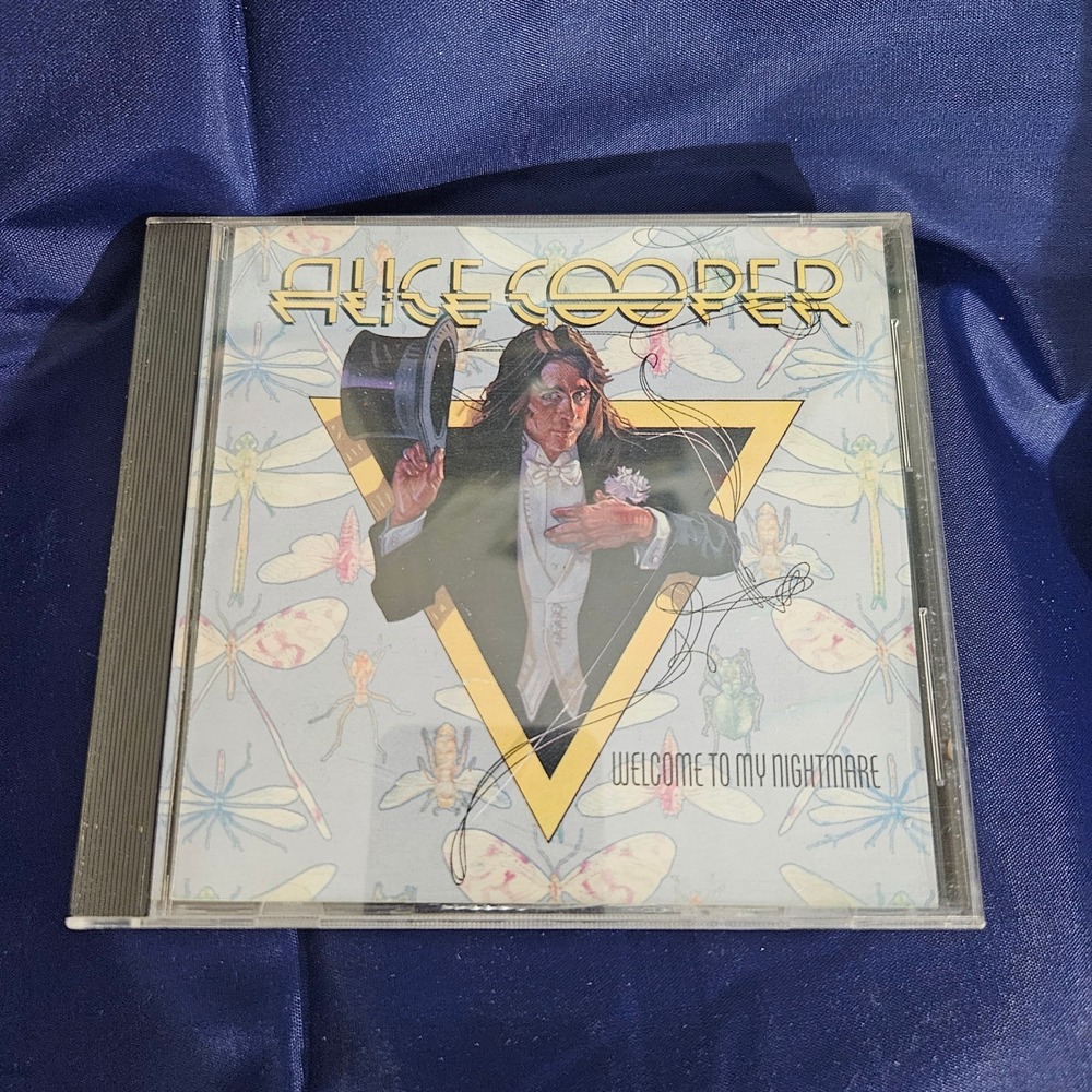 Alice Cooper‎ Welcome To My Nightmare CD Atlantic Records 1975 Classic Rock
